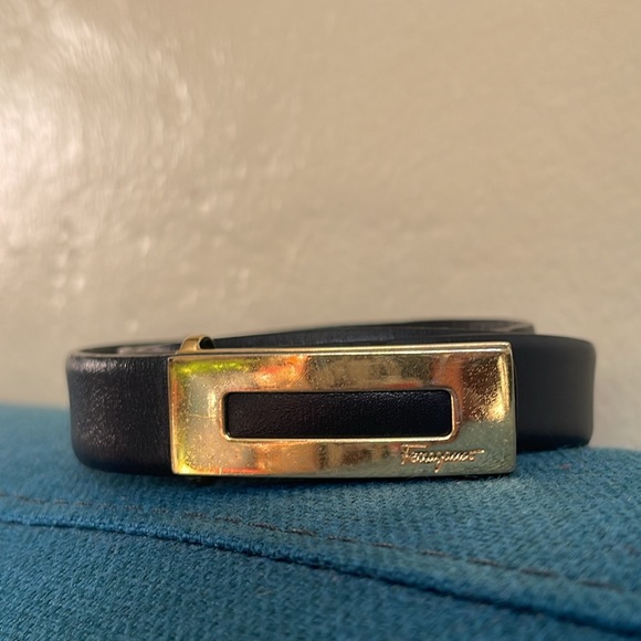 Salvatore Ferragamo vintage skinny waist belt main image 7